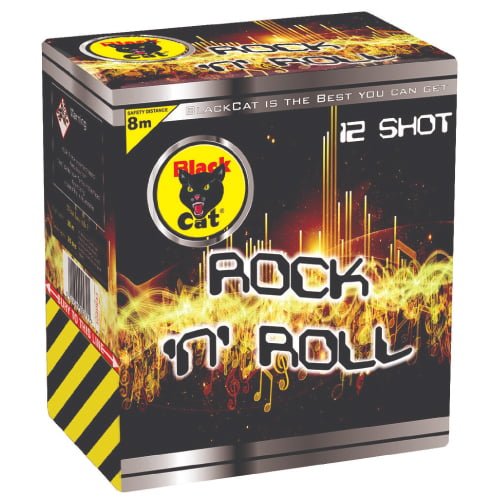 Black Cat Fireworks Rhythm N Blues 12 Shot Big Shotter Fireworks