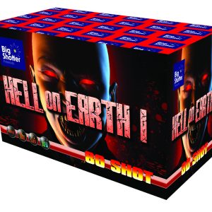 Big Shotter Fireworks Hell On Earth - 210 Shot Compound Cake - Image 3