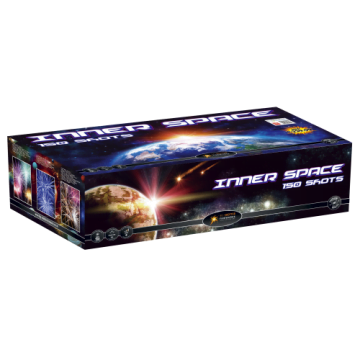 Big Shotter Fireworks Inner Space - 150 Shot Compound Cake