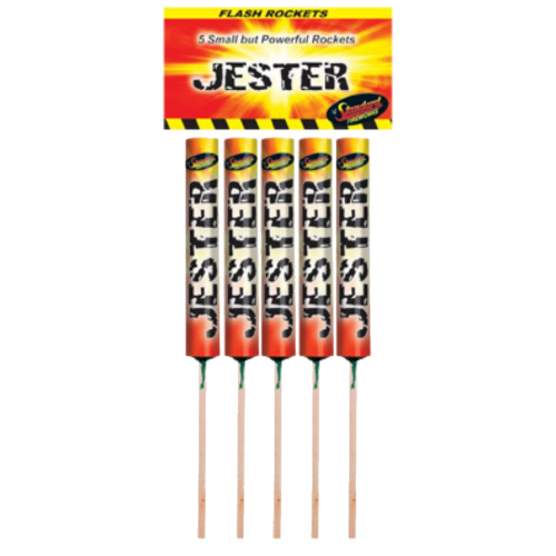 Standard Fireworks Jester - 5 Rocket Pack