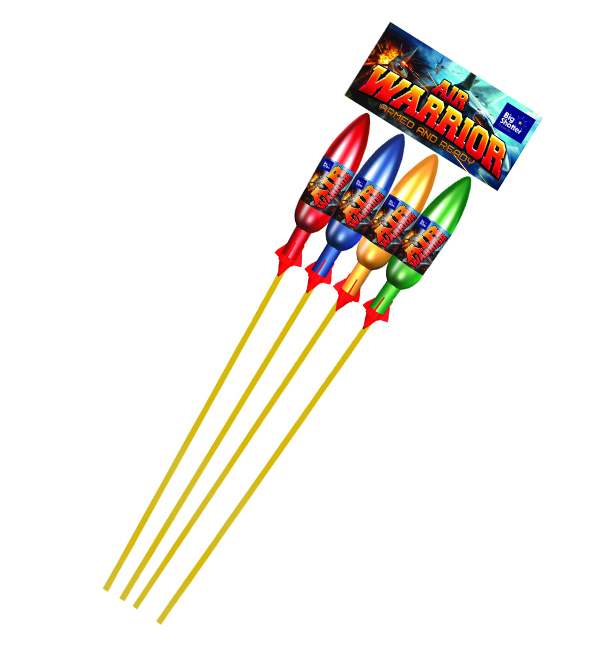 Big Shotter Fireworks Air Warrior - Rocket Pack