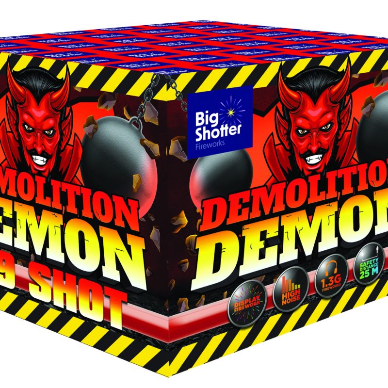 Big Shotter Fireworks Demolition Demon – 49 Shot Single Ignition