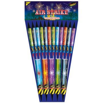 Standard Fireworks Air Strike - Rockets & Shot Tubes