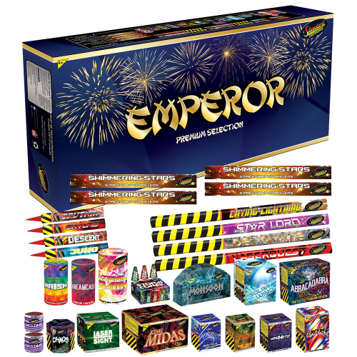 Standard Fireworks Emperor Premium Selection Box