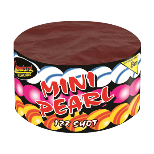 Standard Fireworks Mini Pearl - 128 Shot Roman Candle Cake