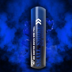 Small Smoke Bomb Blue - Big Shotter Fireworks BSF25 Ring Pull