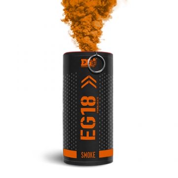 Enola Gaye Smoke Grenade EG18 Wire Pull - Orange