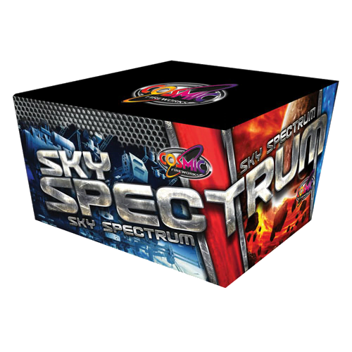 Cosmic Fireworks Sky Spectrum - 50 Shot Single Ignition Barrage