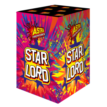 Astra Fireworks Star Lord - 25 Shot Single Ignition Barrage