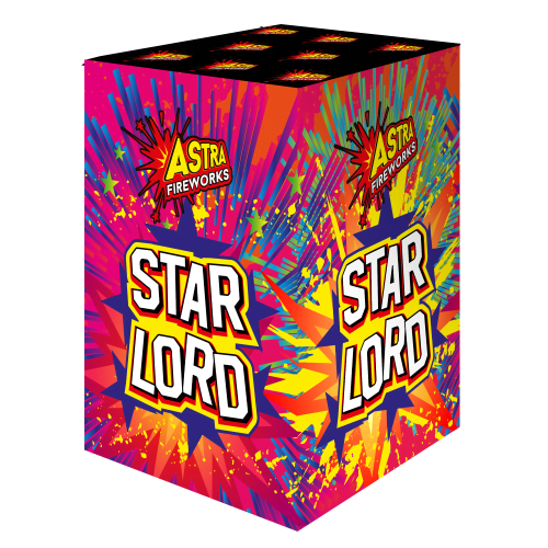 Astra Fireworks Star Lord - 25 Shot Single Ignition Barrage