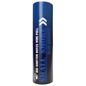 Blue smoke flares UK