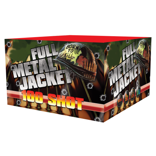 Big Shotter Fireworks Full Metal Jacket – 100 Shot Single Ignition