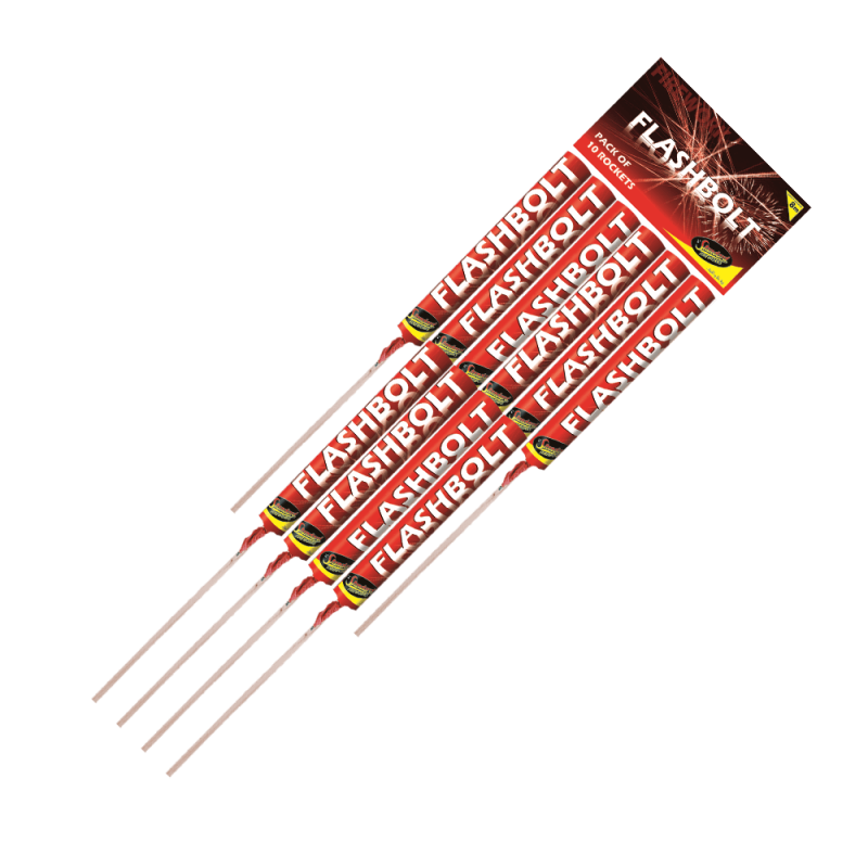 Standard Fireworks Flashbolt Rocket Pack