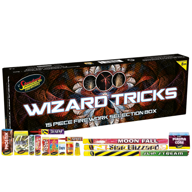 Standard Fireworks Wizard Tricks Selection Box