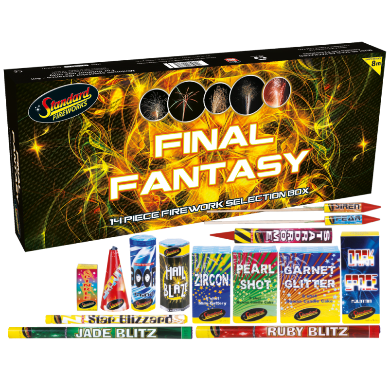 Standard Fireworks Final Fantasy Selection Box