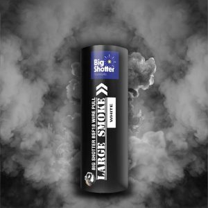 Large Smoke Bomb White - Big Shotter Fireworks BSF18 Ring Pull