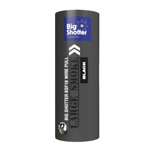 Large Smoke Bomb Black - Big Shotter Fireworks BSF18 Ring Pull - Image 2