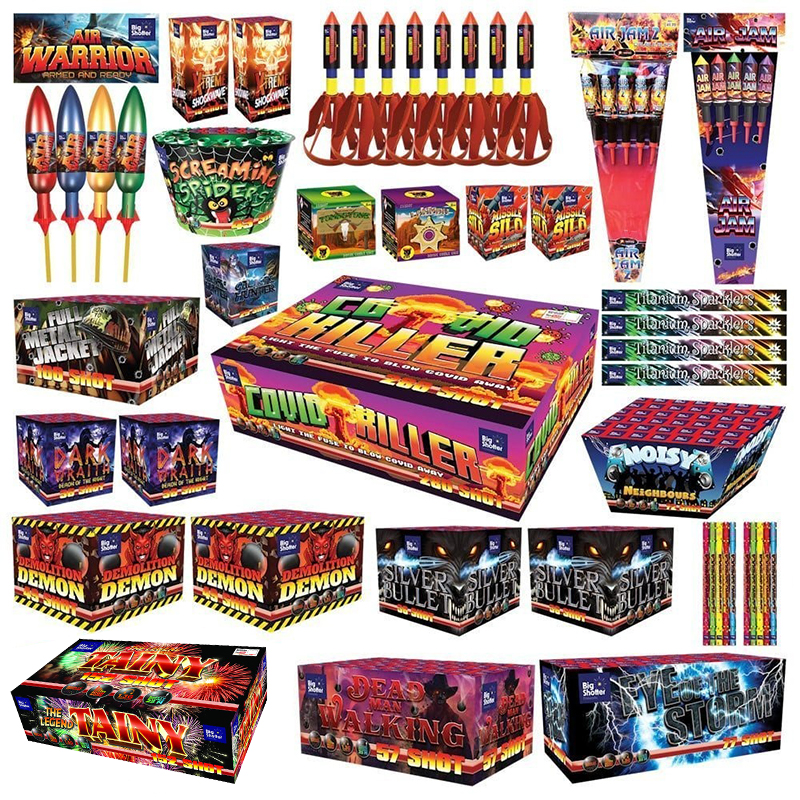 Bonfire Party Pack - Big Shotter Fireworks