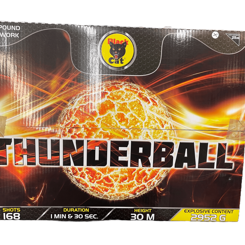 Thunderball Bkack Cat Fireworks