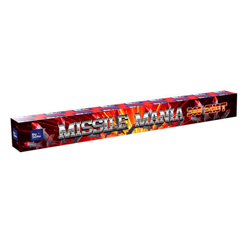 Big Shotter Fireworks | Missile Mania Fireworks 300 Shots