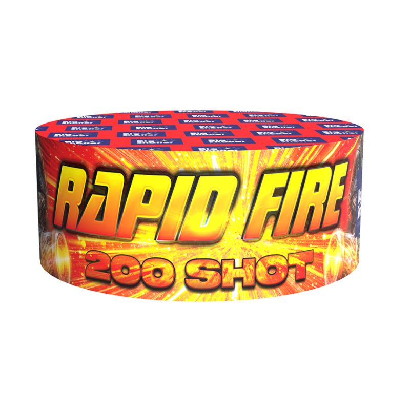 Big Shotter Fireworks | Rapid Fire Fireworks 200 Shot