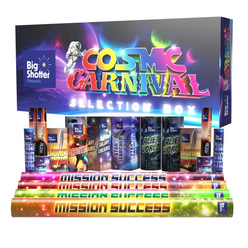 Big Shotter Fireworks | Cosmic Carnival  Selection Box Fireworks