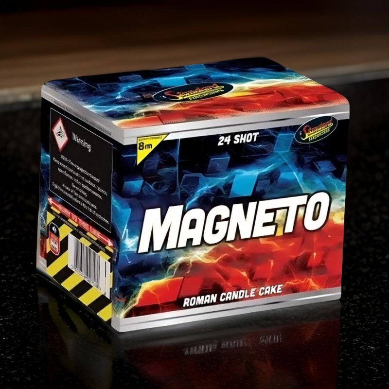 Magneto Roman Candle Cake - Standard Fireworks