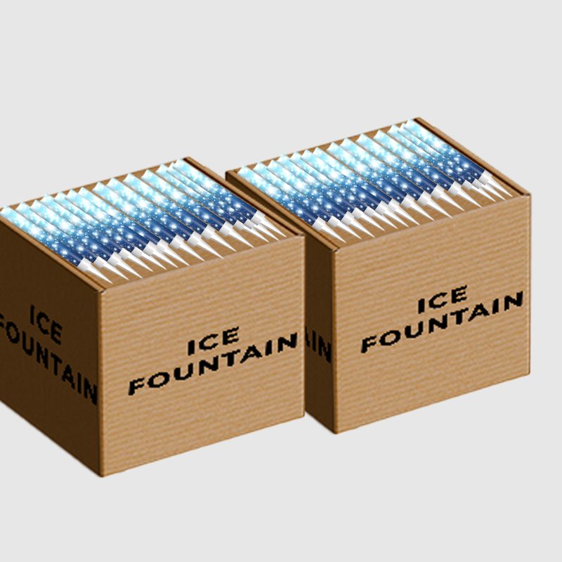 Big Shotter Fireworks | Ice Fountain Fireworks - 2 Carton(588 Candles)