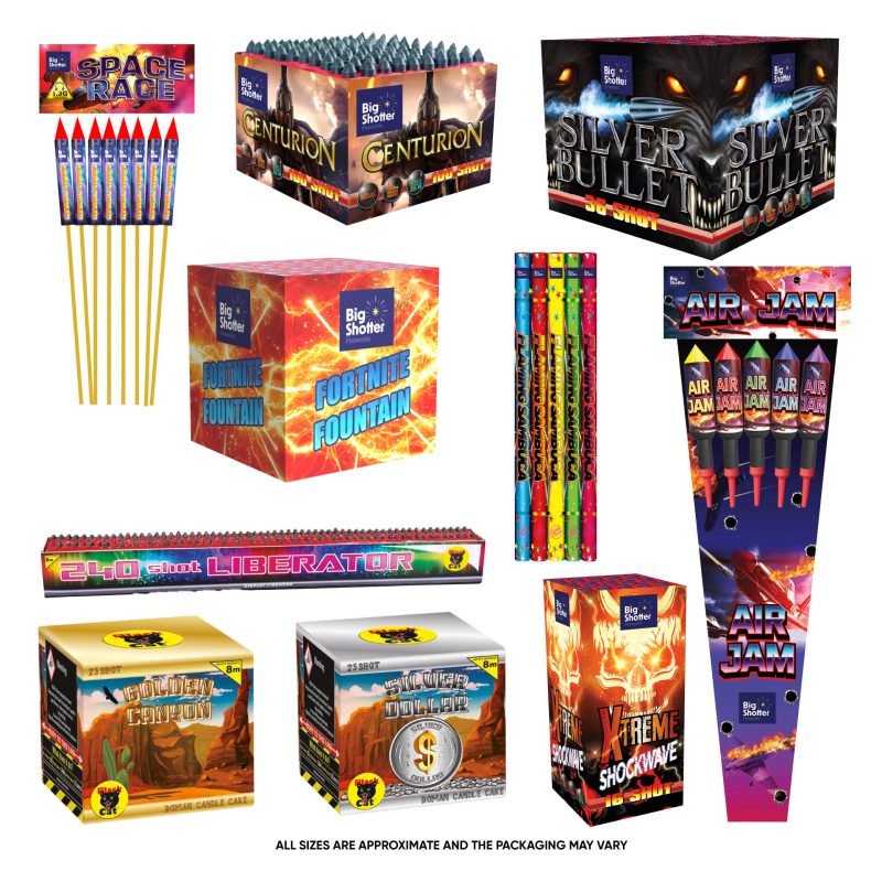 Fireworks Package 2024 £100