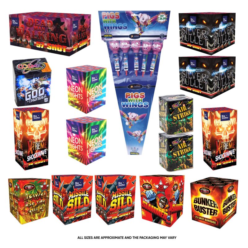 Fireworks Package 2024 £200