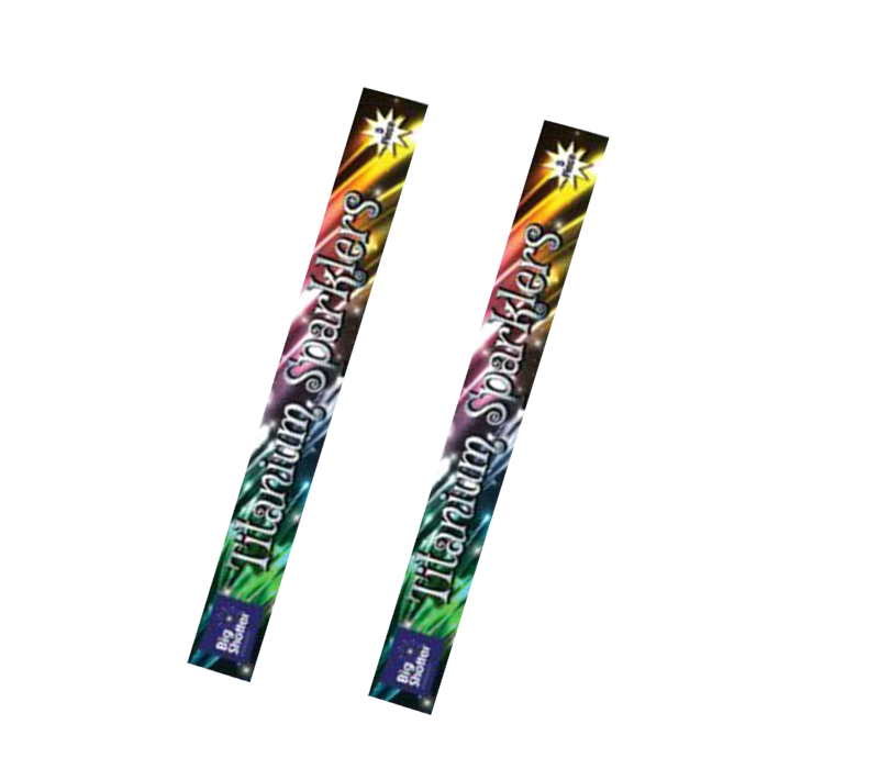 Big Shotter Fireworks | Titanium Sparklers - 2 Pack