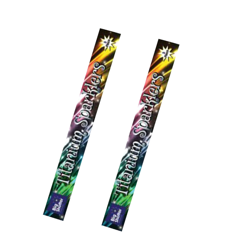 Big Shotter Fireworks | Titanium Sparklers - 2 Pack