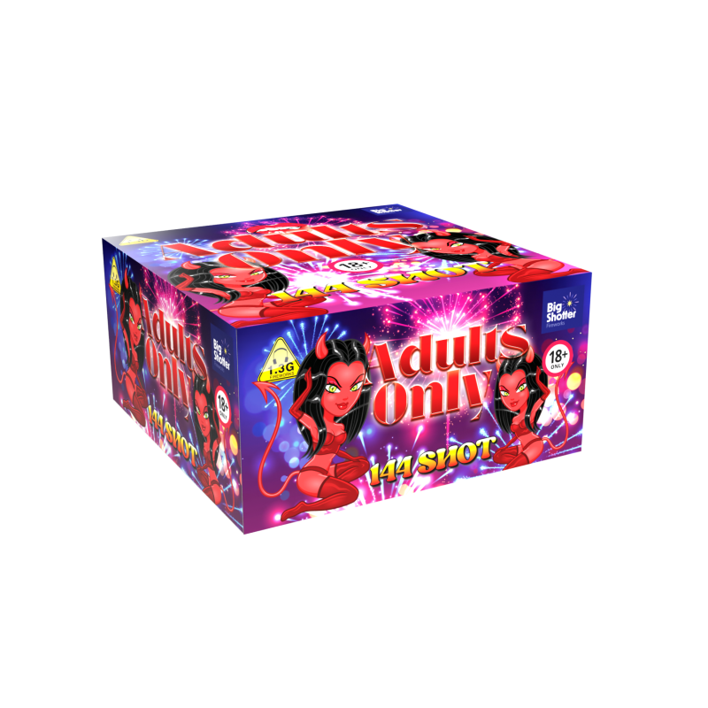 Big Shotter Fireworks | Adults Only 144 Shot Barrage