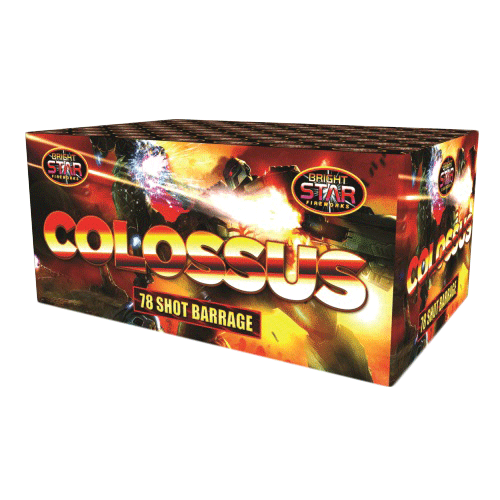 Colossus 78-shot barrage with brocade crowns