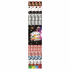 Smokin' Aces rocket pack with 5 high-noise rockets